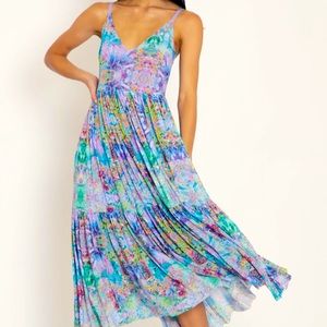 Crystal Magic Sheer Midaxi Dress